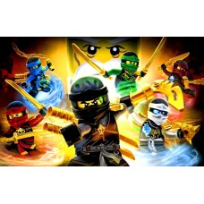 88250Z Foaie de icing Lego Ninjago 29x20cm